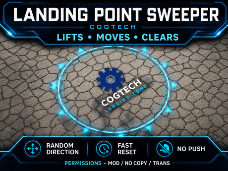 CogTech Landing Point Sweeper