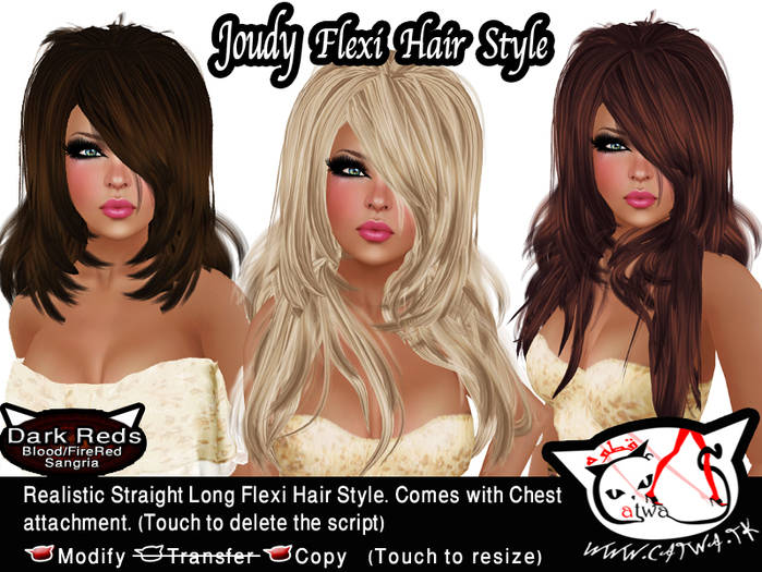 ^;^CaTwA^;^ Joudy Hair/Dark Reds
