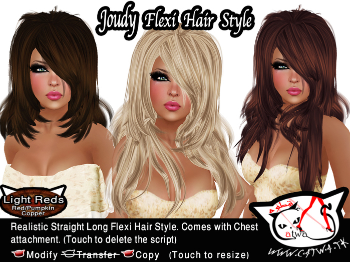 ^;^CaTwA^;^ Joudy Hair/Light Reds