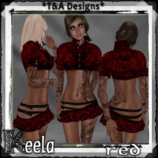 *T&A Designs* Keela RED *TD*
