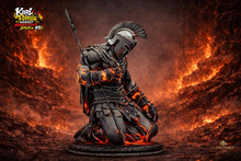 Fallen Lava Warrior – Dark Fantasy Gladiator Statue