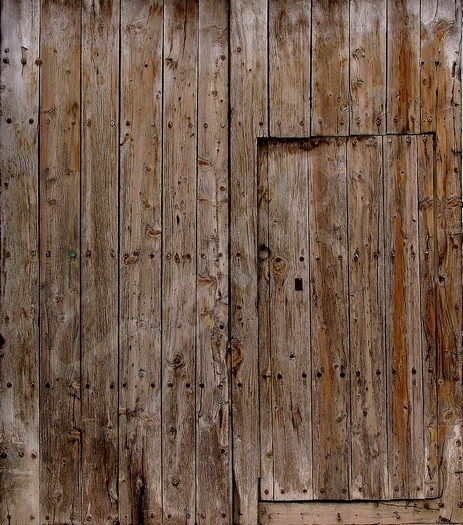 Wooden studded door  1.3 FULL PERMS