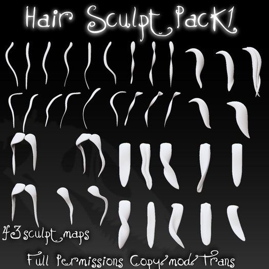 +Sculptasaur+ Hair Sculpt Pack1