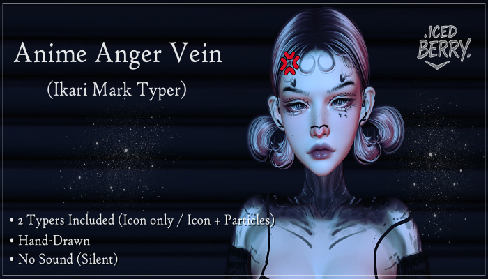 .ICED BERRY. // Anime Anger Vein / Ikari Mark Typer