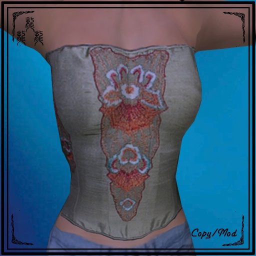 Embriodered Corset (PG)