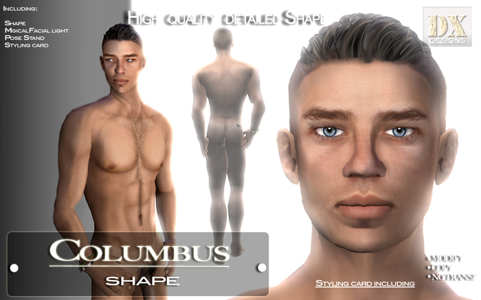 [DX Designs] Columbus DEMO Shape (Boxed)