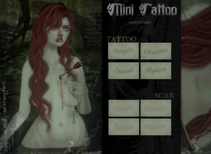 Cendrez - Mini Tattoo [GIFT]