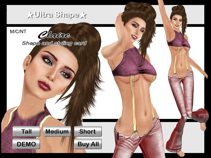 *Ultra Shape*_Gorgeous Woman Series_Claire