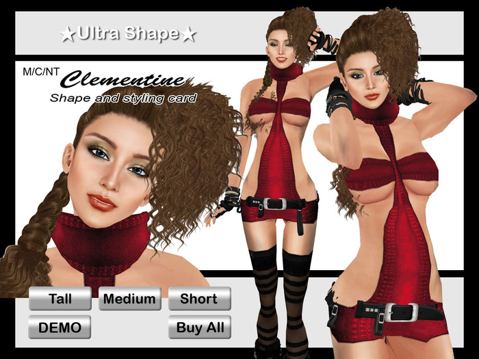 *Ultra Shape*_Gorgeous Woman Series_Clementine