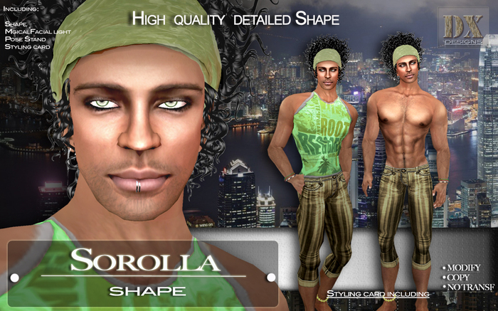 [DX Designs] Sorolla Shape (Boxed)