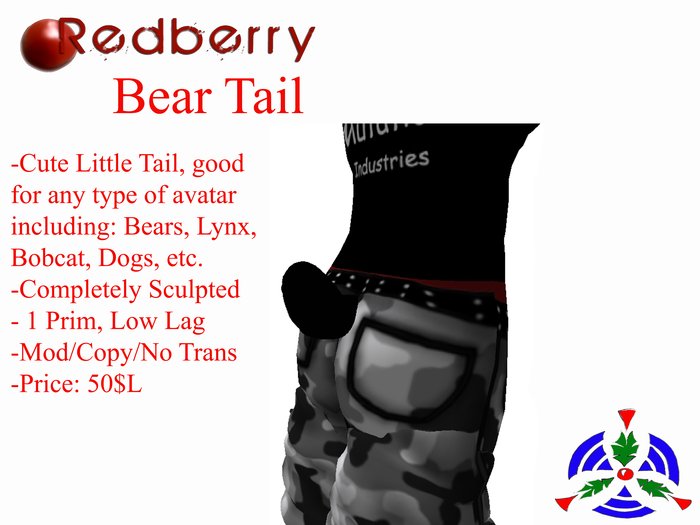Bear Tail - Black [BOXED]