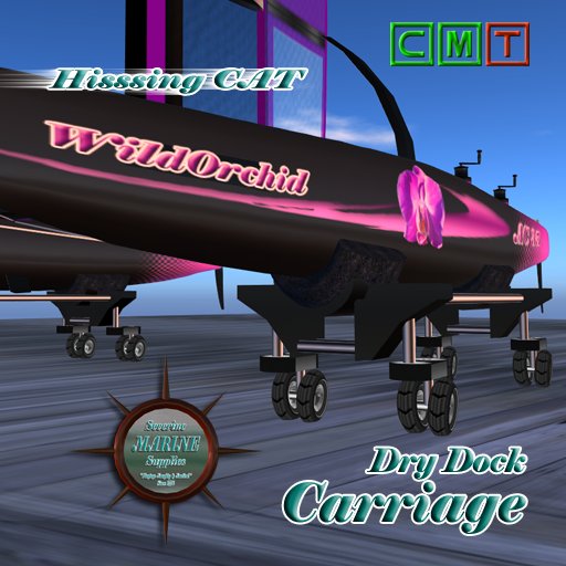 SMS Hissing Cat Dry Dock Carriage Box