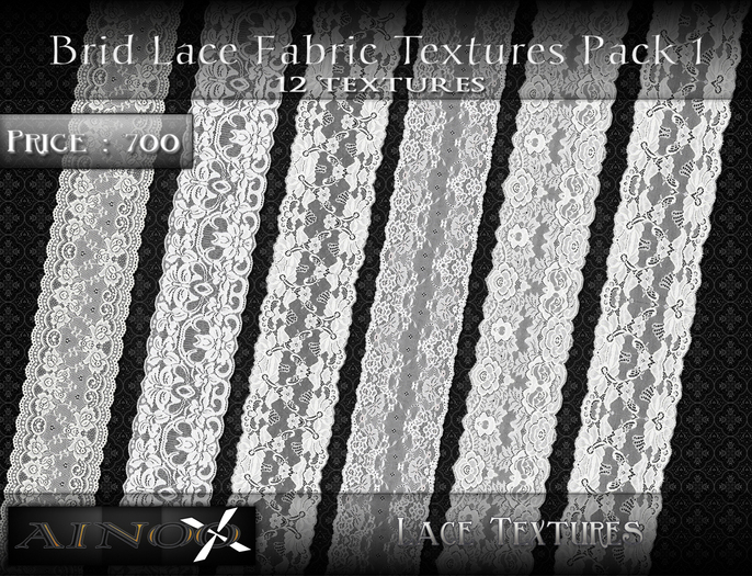 - Ainoo Lace Textures - pack 1