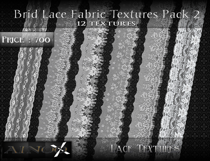 - Ainoo Lace Textures - pack 2
