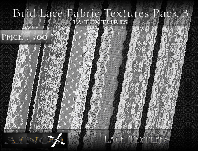 - Ainoo Lace Textures - pack 3