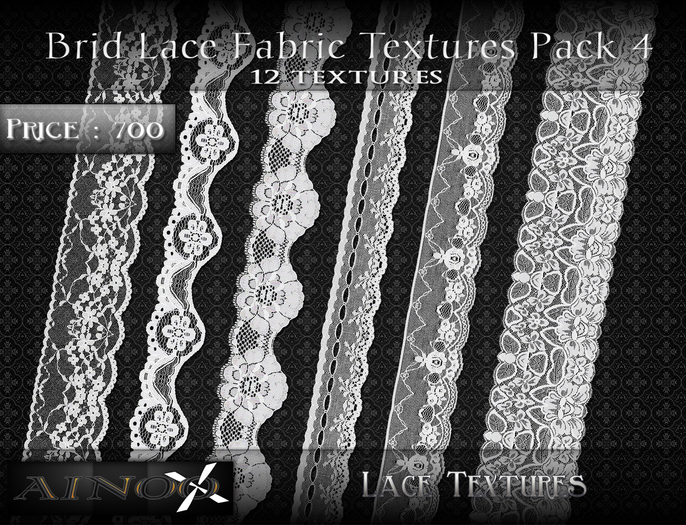 - Ainoo Lace Textures - pack 4