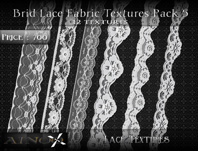 - Ainoo Lace Textures - pack 5