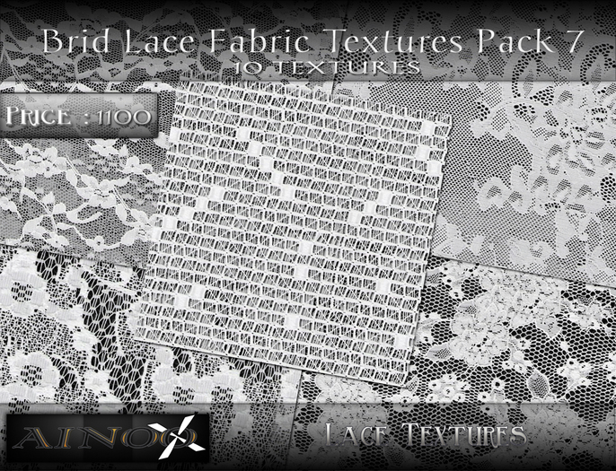 - Ainoo Lace Textures - pack 7