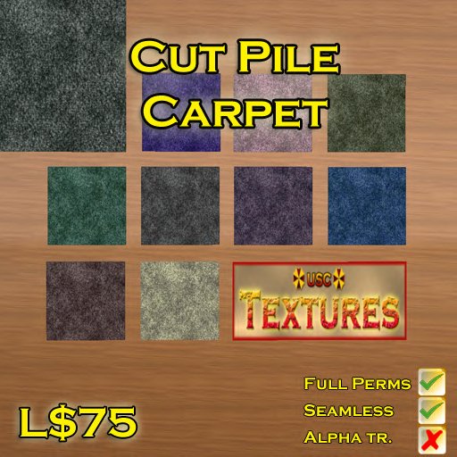 USC Textures - Cut Pile Carpet