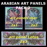 Arabian art panels - pack 2 (textures)
