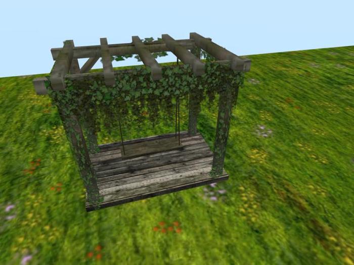 Rose Arbor with Seat (One of the items from  my  landscaping and gardening section)