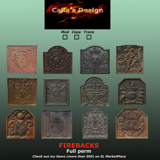 Firebacks - Set I - Full perm