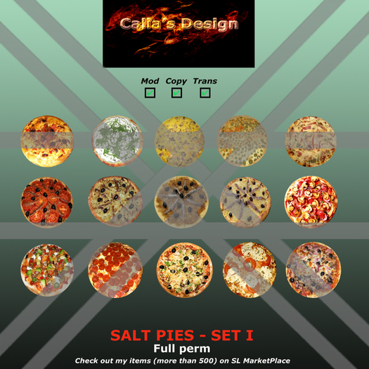 Salt pies - Set I - Full perm