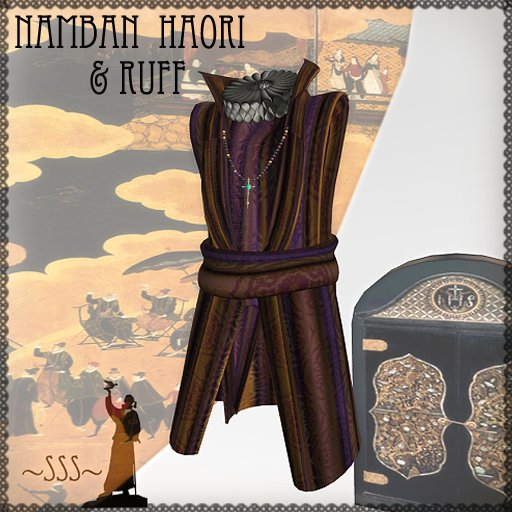 ~SSS~ Namban HAORI & Ruff - reddish <resizable>