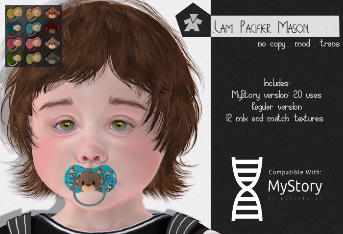 .LMNOP. Lami Pacifier // Mason