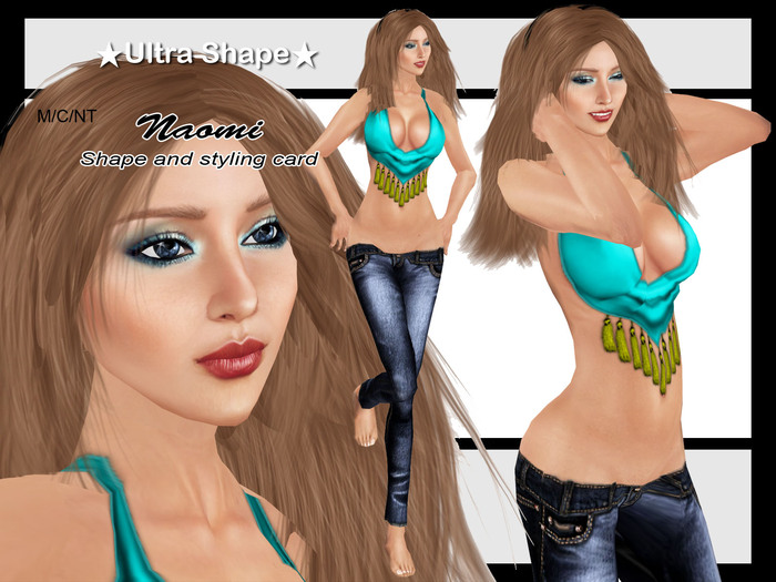 *Ultra Shape*_Fashion Model Series:Naomi