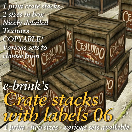 Crate Stack 06  - factory/boxes/wharf/harbour