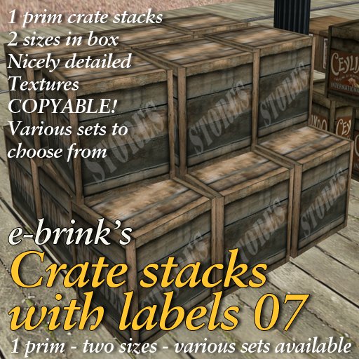 Crate Stack 07  - factory/boxes/wharf/harbour