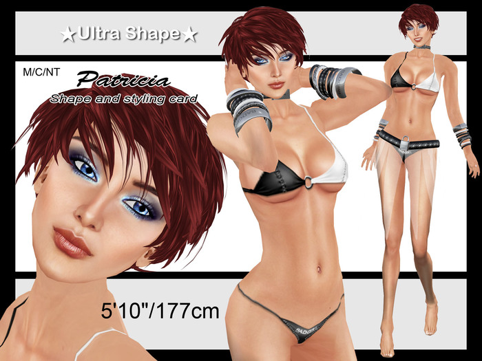 *Ultra Shape*_Fashion Model Series:Patricia