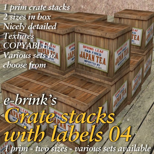 Crate Stack 04  - factory/boxes/wharf/harbour