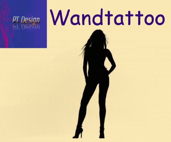 PT Wandtattoo  "Woman 1"