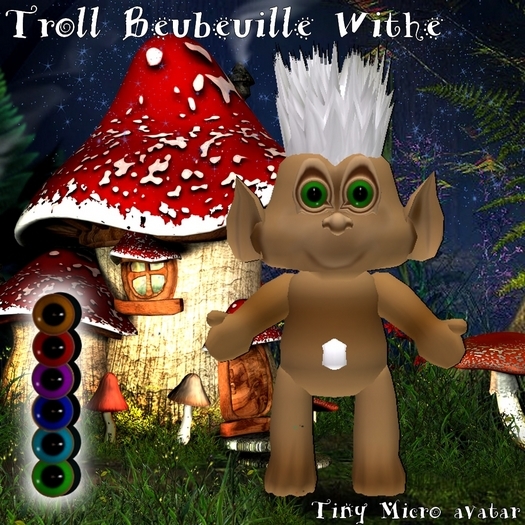 Troll Beubeuille Cheveux blancsTiny micro Avatar