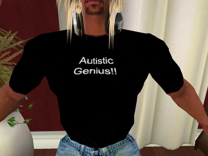Autistic Genius!! Tee shirt.