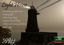 MP-Light House ~ old, rusty, grungy lighthouse