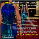 En YO! Halo-P PBR Glass Overlays for Barcelona FATPACK Maitreya Lara / Legacy / Reborn