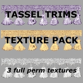 Tassel trims - texture pack