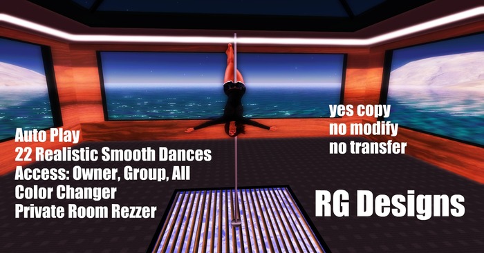 RG Designs Dance Pole copiable