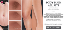 Izzie's - Body Hair All Sets
