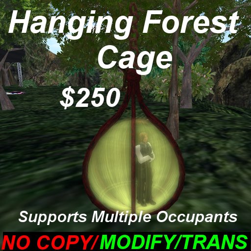 Hanging Forest Cage