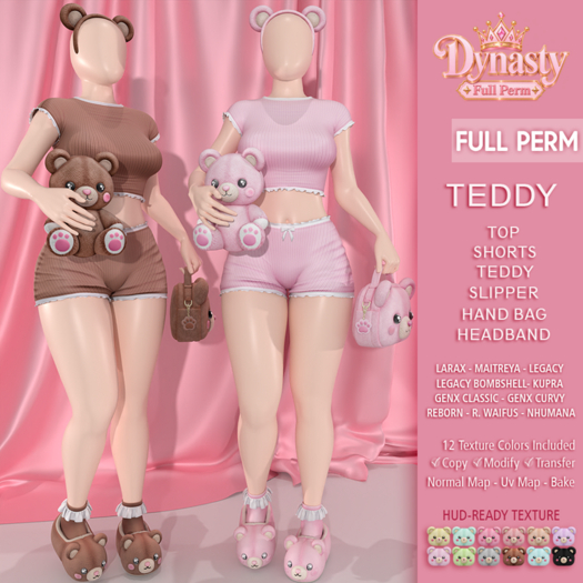 30%OFF IN WORLD - Dynasty Full Perm - Teddy Full Perm