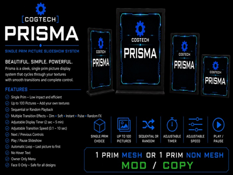 CogTech Prisma Display Slideshow System