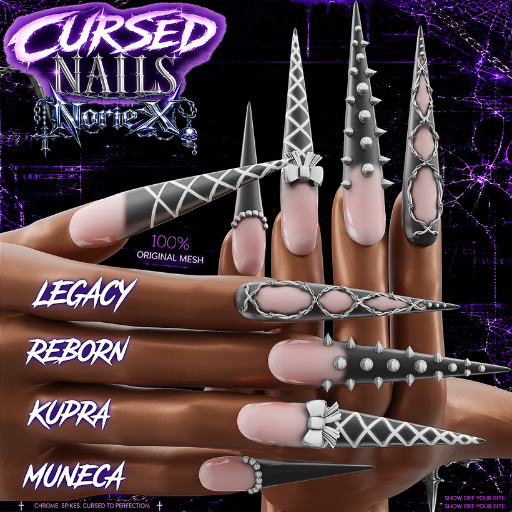 NoireX ~ Cursed Nails (GROUP GIFT)