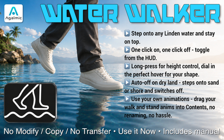 Water Walker HUD advert