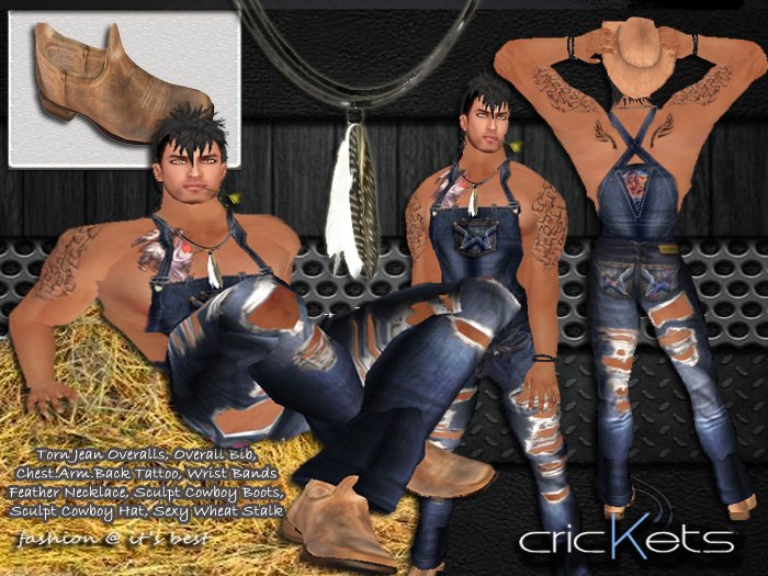 Crickets "Thomas" Full OverAll Outfit