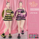30%OFF IN WORLD - Dynasty Full Perm - Ladybug Full Perm