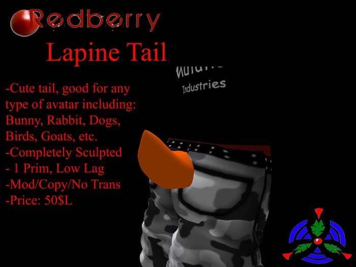 Lapine Tail - Orange [BOXED]